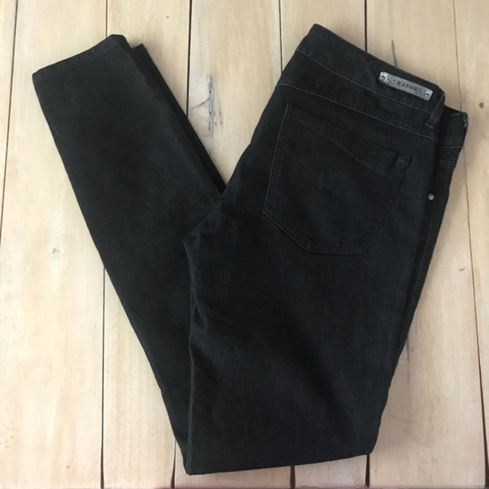 Express Zelda Skinny Black Jeans